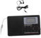 WOFASHPURET tragbares Radio All-Band-Radio Anzahl Radiosender