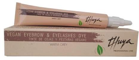 Thuya Vegan Eyebrow & Eyelashes Dye Thuya Warm Grey (15 ml) Tinte regenerador para pestañas y cejas (1 unidad)