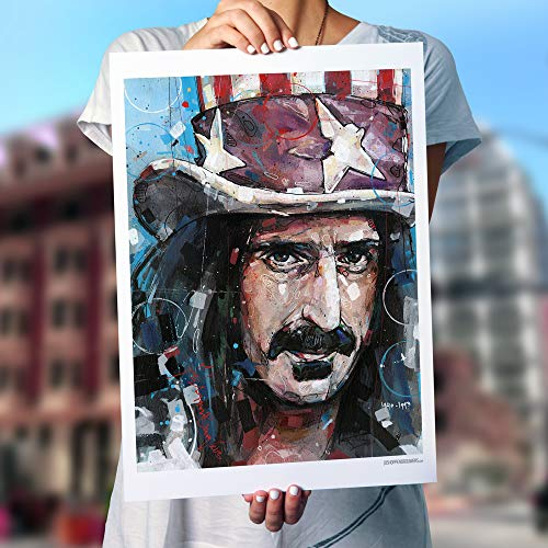 Frank Zappa poster 50 x 70 cm
