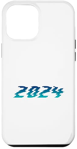 Hülle für iPhone 14 Pro Max 2024 Neues Jahr, Zukunft, Kunst, Futuristisch, My Year Tech