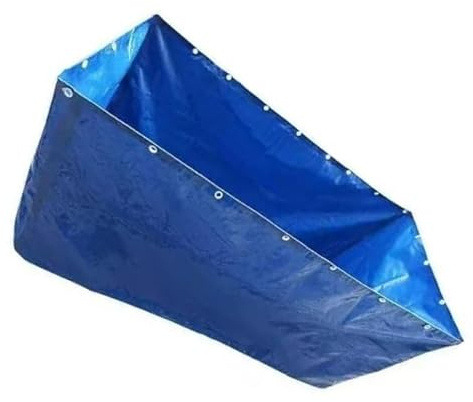 1 pz. Piscina for acquario multifunzionale in PVC con valvola di scarico, serbatoio di contenimento temporaneo con telo da 0,5 mm(3x2x1.2m)