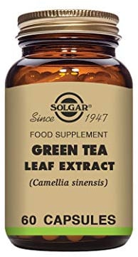 Solgar Té Verde Extracto de Hoja | 60 Cápsulas Vegetales | De Camellia sinensis · Planta utilizada en Asia durante miles de años
