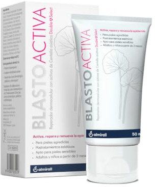 BLASTOACTIVA Moisturising & Rejuvenating Masks, 50 ml | Scars and Protects Sensitive or Aggravated Skin, Soothes Irritation and Redness, Ideal Post-Treatment and Hair Removal