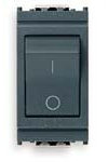 Vimar serie idea - Interruttore magnetotermico 1 polo+neutro c16 120-230 V grigio