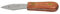 Neron Coutellerie Lafourmi Lame Couteau à huîtres Manche en Bois, Marron, 5,1 cm