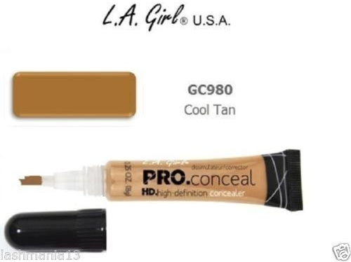 L.a Girl Pro Conceal Hd High-definition Concealer Colour Cool Tan GC980