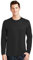 Long Sleeve 100% Cotton t Shirt Long Sleeve t Shirt Black X Large