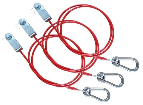 FKAnhängerteile 3 Stück Abreißseil/Sicherungsseil Knott 1050 mm lang - Knott Nr. 203202.001