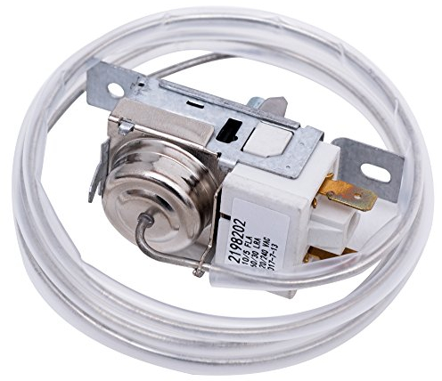 BlueStars 2198202 Kühlschrank-Kühlschrank-Kühlschrank-Thermostat-Ersatz – exakte Passform für Whirlpool- und Kenmore-Kühlschränke – ersetzt 2161284 2198201 PS11739232 AP6006166 WP2198202