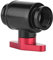 Richer-R G1 / 4 Zoll (10,2 cm) Ventilanschluss, Chrom, Ventil aus Aluminium für Wasserkühlung System (rot)