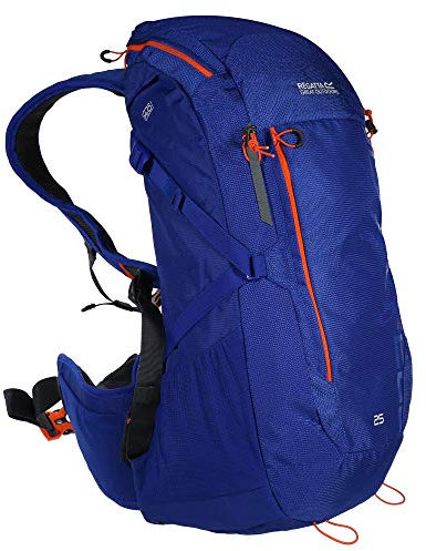 Regatta Unisex Blackfell Iii Reflektierender Strapazierfähiger Reiserucksack, Blau - Orange, One size