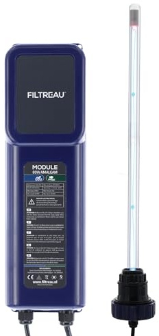 Pondlife Filtreau Tauch-UVC 80 Watt Amalgam Tauchstrahler, UVC Klärer für kristallklares Wasser, Leuchtmittel gegen Algen und Bakterien