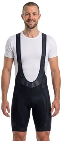 CEROTIPOLAR Men's Cycling Bib Shorts with 4D MaxCool Pad, Ergonomic Cut