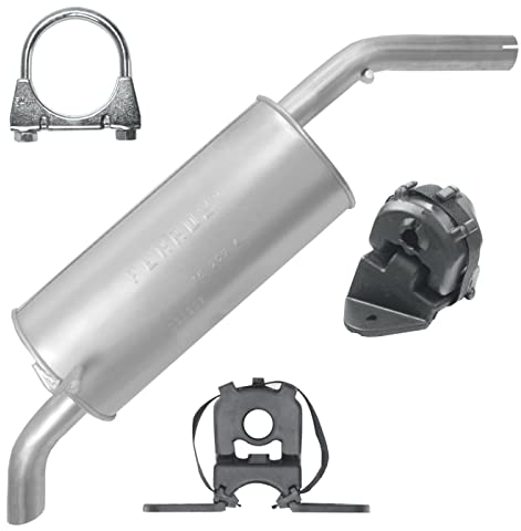 Endschalldämpfer Auspuff Endtopf für Citroen C3 Picasso Peugeot 207/207 CC 1.6 HDI