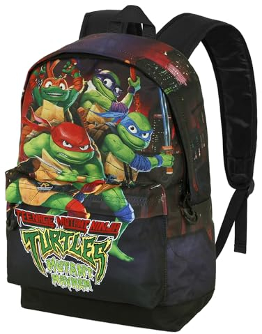 TEENAGE MUTANT NINJA Turtles Ninjas-FAN HS Rucksack 2.0, Mehrfarbig, 30 x 41 cm, Kapazität 22 L
