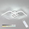 Toolight Moderne LED Deckenleuchte Dimmbar, 50W 5625LM Deckenlampe Quadratische Dimmbar mit Fernbedienung 3000-6500K, 59cm Acryl-Deckenleuchte Moderne für Küche Wohnzimmer Schlafzimmer Badezimmer Flur