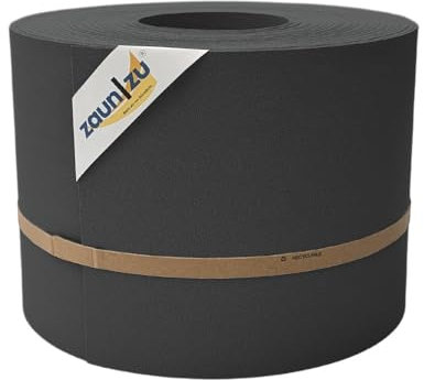zaun|zu® Premium 35m Rolle: Sichtschutzstreifen PP für Doppelstabmatten UV-beständiger Sichtschutz | Zaunblende Made in Germany