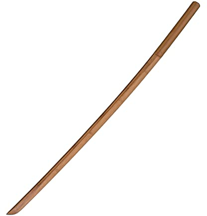 TIAYKO Katana en Bois Bokken Katana Kendo épée Accessoires d'arme en Bois Kendo épée Combat Formation Accessoires de Jeu de rôle Fait à la Main 103 cm