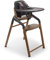 Bugaboo Giraffe Hochstuhl, Baby-Bundle mit Baby-Set und Tablett, ab 6 Monaten, Schnell verstellbar, Einfach zu reinigen, Sicheres und stabiles Design das mit deinem Kind wächst, dunkles Holz/Grau