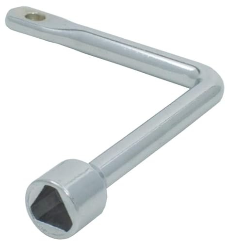 Triangle Key Garbage Bin, Triangle Practical L-Type Gas Electric Elevator Door, Fireplace, Chimney, Gas Meter Cabinet, Switch Control Cabinet Key, Gas Box Key Triangle UK, Gas Meter Key