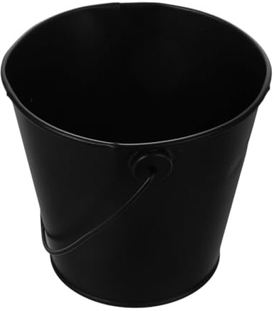 BEBEMOKO Seau à Graisse pour Barbecue d'extérieur Accessoire pour poêle à Barbecue collecteur d'huile en Fer Design Compact Facile à Nettoyer 8 x 10 5 x 12 cm