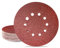 Meccion 25 Pezzi Dischi Abrasivi Velcrati 225mm 10 Fori Rotondi di Vetrata per Smerigliatrici per Cartongesso e Giraffe Abrasive (Grana P40)