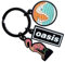 Rock Off officially licensed products Avenged Sevenfold Deathbat Crest Drum Double Sided Schlüsselring Keychain One Size