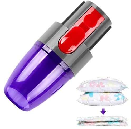 Raheem Vacuum Suction Head for Storage Bags, Compatible with Detect Slim/V12 Vacuum Cleaner, Vacuum Suction Nozzle Head Parts Accessories Home Travel Clothes Storage Tools