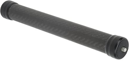lvifloae 25 cm Kamera Stabilisator Verlängerung Pole Aluminiumlegierung Carbonfaser 33 mm Durchmesser 1/4 -Zoll -Stab für Ronin S