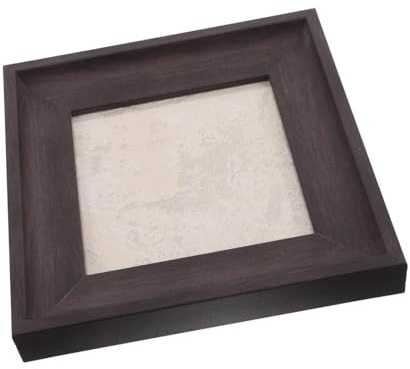 Ipetboom Cadre D'exposition Vintage en Bois Couleur Café pour Nuancier de Vernis à Ongles, Planche à Ongles Acrylique, Présentoir à Échantillons Professionnel pour Nail Art, Support Stable