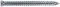 Fensterrahmenschraube/Montageschraube mit Zylinderkopf, verzinkt blau, TX30-Antrieb 7.5x152 mm (100 ST)