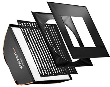 walimex pro Softbox Plus Orange Line 60x60