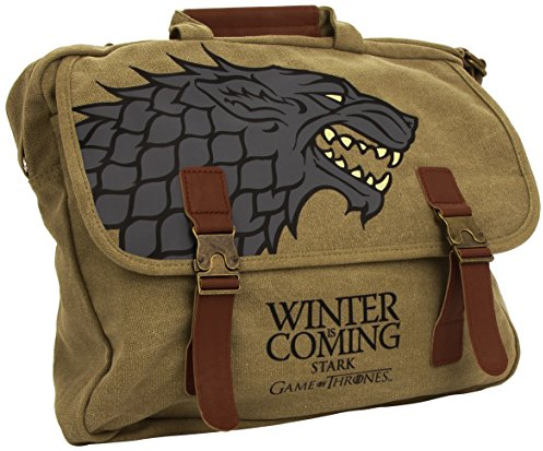 Game Of Thrones: Stark Fabric Messenger Borsa