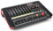 Power Dynamics PDM-M804A Mesa de mezclas 8 entradas para micrófono procesador multi-FX de 24 bits ecualizador por canal bluetooth reproductor USB y amplificador incorporado de 200W por canal