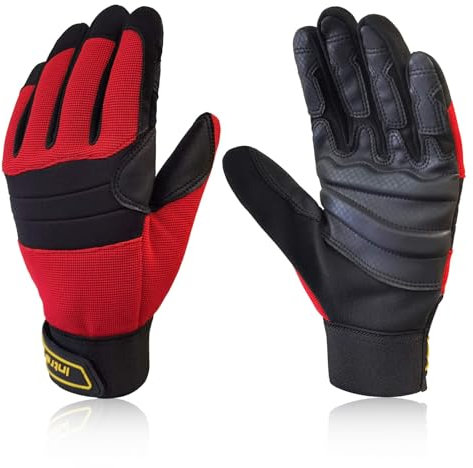 Intra-FIT Climbing Gloves Anti-Slip Durable Rope Gloves, Perfect for Rappelling, Rescue, Adventure, Outdoor Sports, Utility Work Gloves Mechanic Safety Gloves