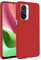 TBOC Funda de Gel TPU Roja Compatible con Xiaomi Poco F3 - Redmi K40 [6.67 Pulgadas] Carcasa de Silicona Ultrafina y Flexible para Teléfono Móvil