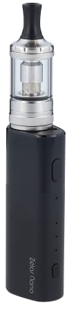 Aspire Zelos Nano Svapo Kit Completo per Tiro di Guancia con Atomizzatore Nautilus Nano 2ml e Batteria Integrata 1600mAh (BLACK) Sigaretta Elettronica Starter Kit MTL