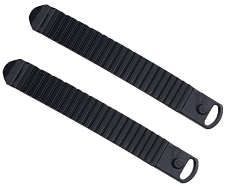 UP100 1 Paar Länge 160 mm & 6,3 Zoll Starke Snowboardbindung Toe Slider Strap für Snowboardboots