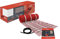 Klima 2.0m2 Electric Under Floor Heating Mat Kit 150w/m2 Output for Use Under Tiled Floors Easy Installation Can Be Cut and Shaped to Suit Any Dimensions Perfect Radiant Heating for Your Home