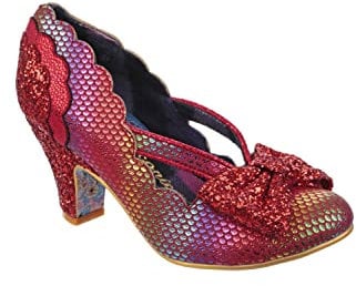 Irregular Choice Stage Left Womens Heels, Red D, EUR 36 (UK 3.5)