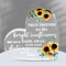 Friendship Gifts - Acrylic Heart Friendship Gift for Her - Inspirational Gifts for Women - Long Distance Relationship Gifts, Bestie Gifts (Sunflower Style)