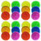 MKR Non-Scratch Round Plastic Scourers, Multi-Purpose Scouring Pads for Kitchen and Bathroom (Pack of 24)