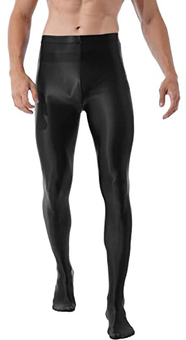 Bciopll Pantyhose - Pantalones ajustados elásticos para hombre, para ballet, baile, yoga, entrenamiento, fitness, deportes, pantalones