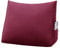 BNCKTRD Kopfende Großes Rückenkissen Bequemes Lesekissen und Rückenteil im Bett Rückenlehne Kopfkissen Langes XXL Kissen für Sofa, Couch, Wandkissen Polster Samt Dunkelrot 45cm