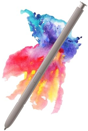 S24 Ultra S Pen Stylet de Rechange sans Bluetooth pour Samsung Galaxy S24 Ultra Toutes Les Versions S (Gris)