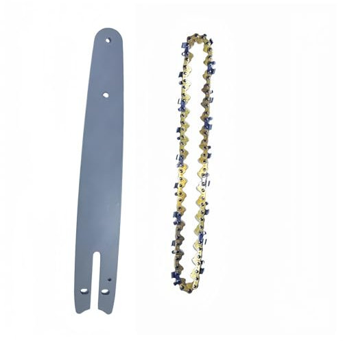 ByoBLu 2 Pezzi 8 Pollici Mini Catene for Motosega in Acciaio 1/4 Pollici 45 Maglie di Trasmissione Catene di Ricambio for motoseghe elettriche