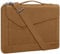 DOMISO 15-15,6 Pouces Sacoche pour Ordinateur Portable Résistant à l'Eau Sac Epaule pour ThinkPad L580/16 MacBook Pro/IdeaPad 320/Dell XPS 15/HP Envy x360/ASUS ROG Zephyrus/Acer Chromebook,Marron