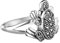 Ring Ornamente, 925 Sterling Silver Ladies Fortune Toad Ring Exquisite Feng Shui Fortune Ring Charming Jewellery Gifts for Birthday Christmas