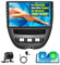 4+64G for Toyota Aygo 2004-2014/Citroen C1/Peugeot 107 Android Car Stereo Radio with 10.1 Inch Touchscreen Carplay/Android Auto GPS Navigation/Mirror Link Bluetooth AHD Backup Camera