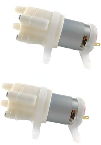 Gikfun DC 12V R365 Micro Self-Priming Water Pump for Tea Maker, Water Dispenser, Medical Equipment, Model DIY, Cold Water Circulation (Pack of 2pcs) EK2166US
